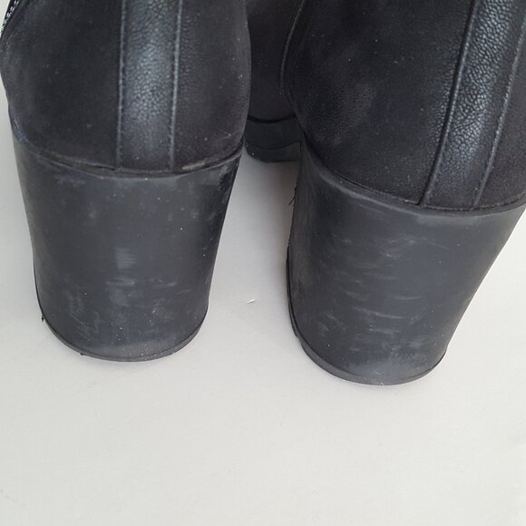Chunky Heel Platform Bootie 3" Heel  *PLS READ* - Picture 13 of 16